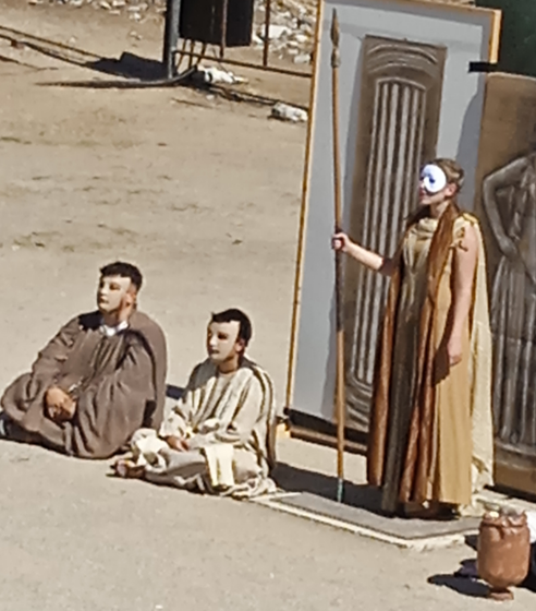 Φωτογραφία 15 - Οι “Ευμενίδες” στο αρχαίο Θέατρο του Δίου 